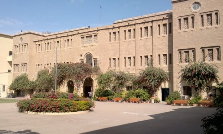 A view of Karachi Grammar School